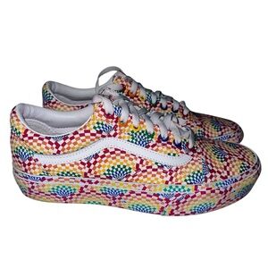 Vans Old Skool Platform Pride shoes men’s 8 women’s 9.5